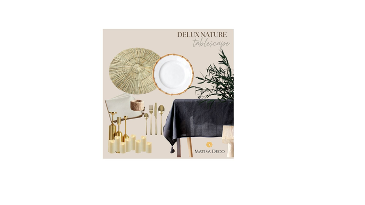 Delux Nature Tablescape