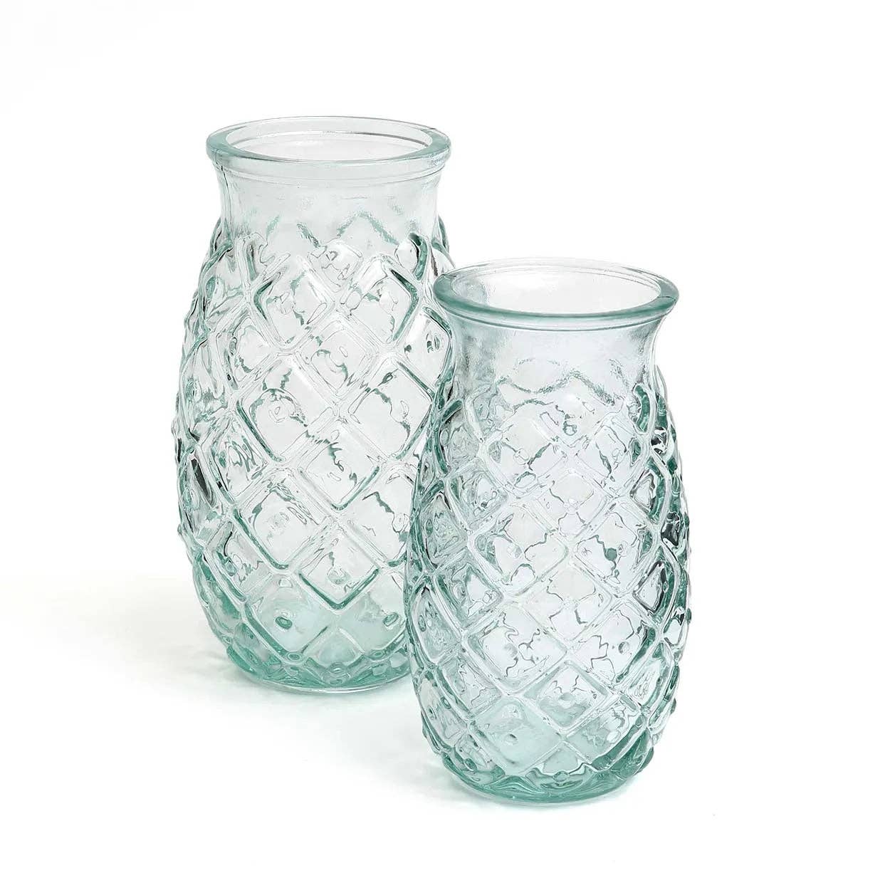 The Pineapple Glass - Blue, Pack of 6
