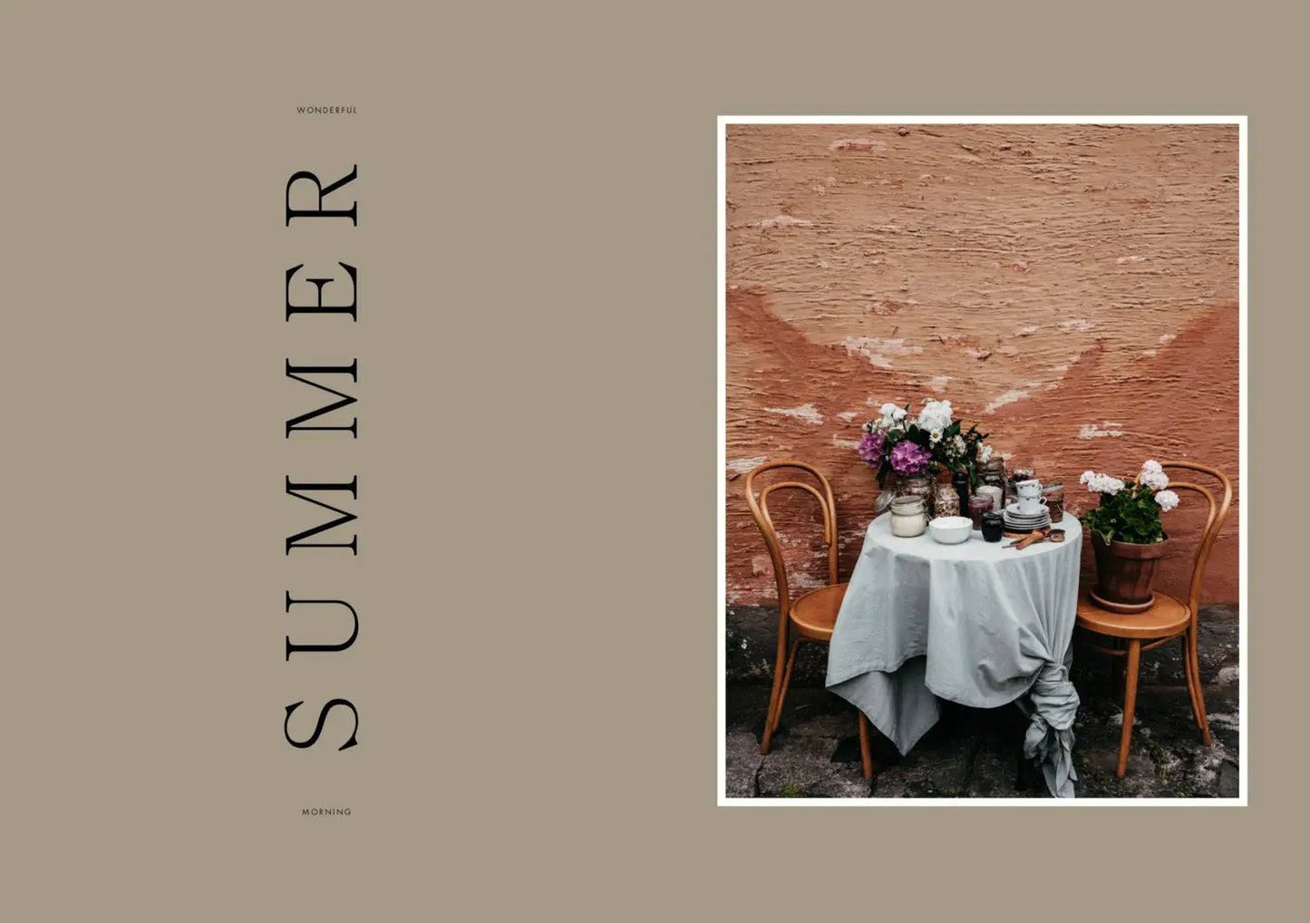 Table Book “Wonderful Morning - Recipes for a delicious start to the day”