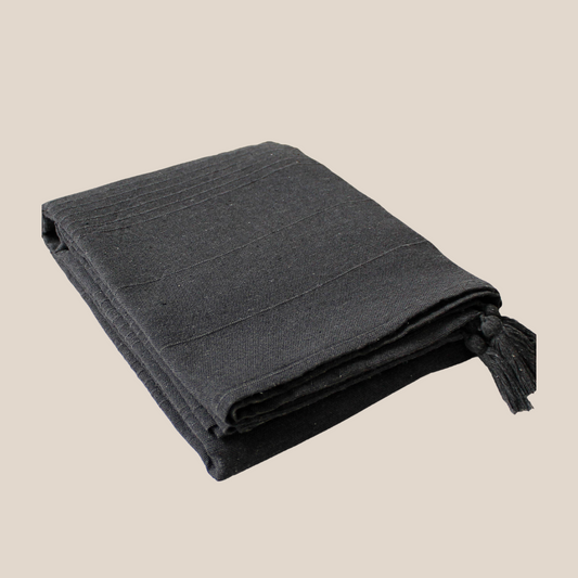 Bombay Tablecloth - Anthracite (Recycled Cotton)