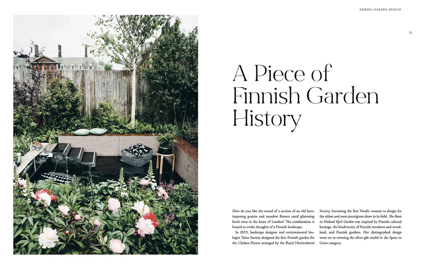 Table Book “Nordic Garden Design”