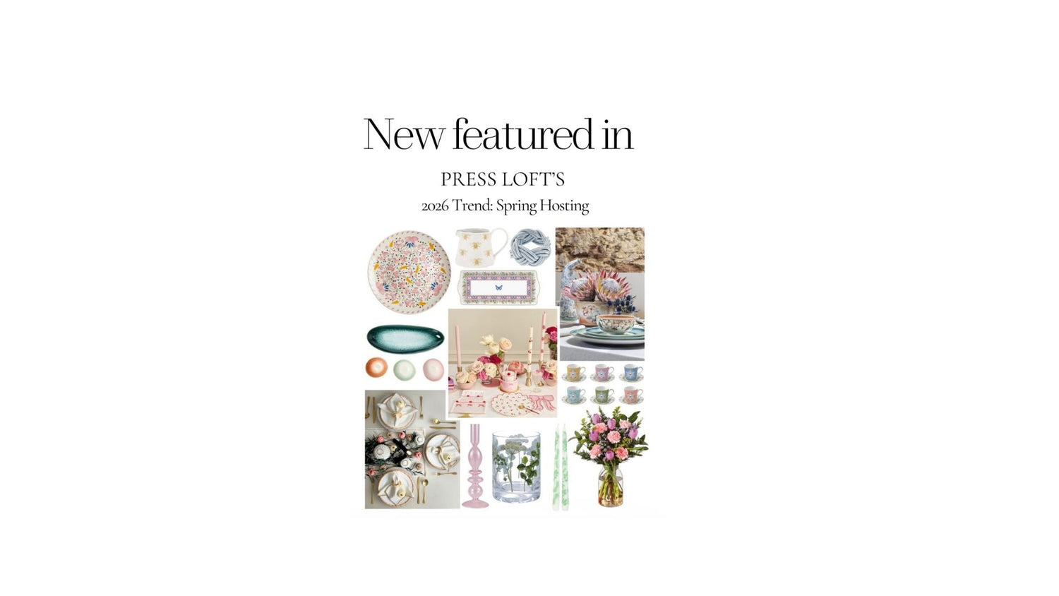 Matisa Deco Featured in Press Loft Trend 2026: Spring Hosting