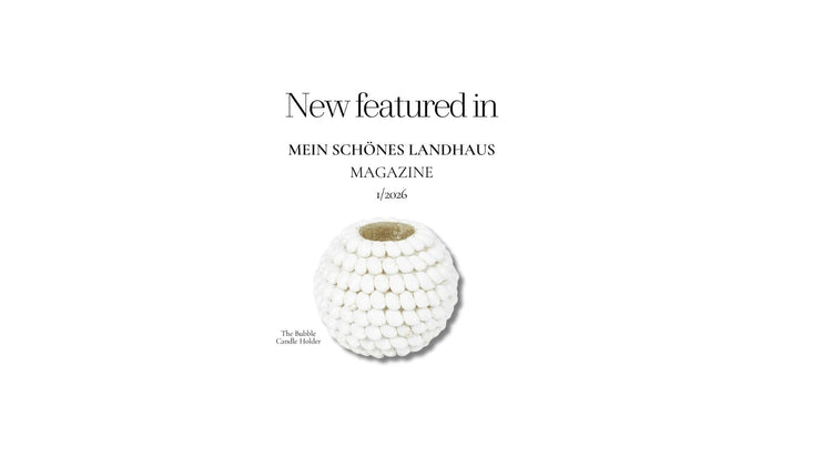 Matisa Deco Featured in Mein Schönes Landhaus – Issue 1/2026 (Germany)
