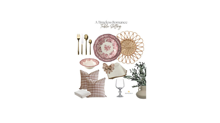 A Timeless Romance Table Setting