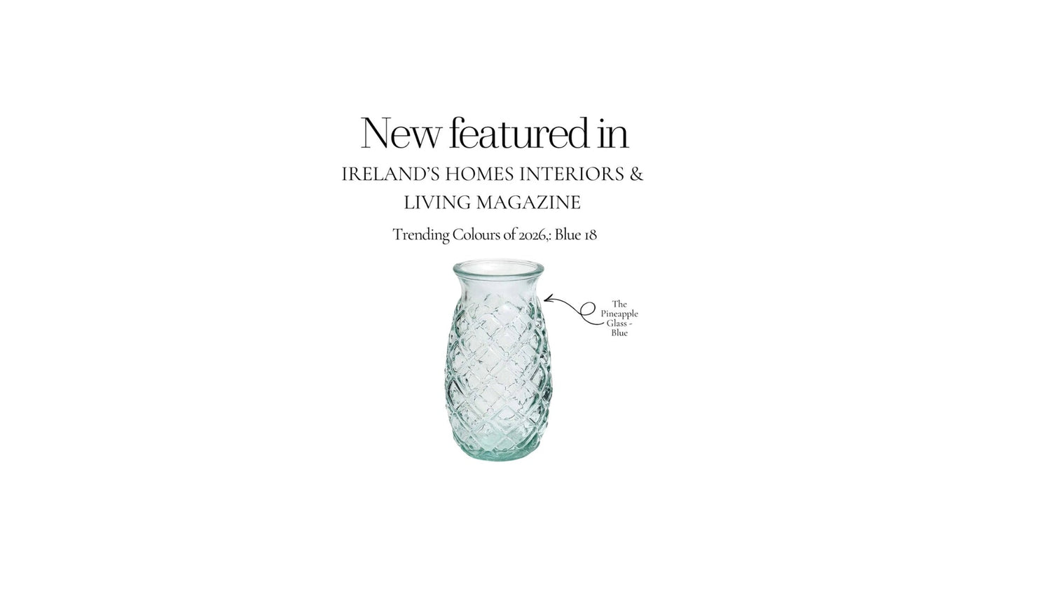 Matisa Deco Featured in Ireland’s Homes Interiors & Living Magazine: Blue 18 Trend