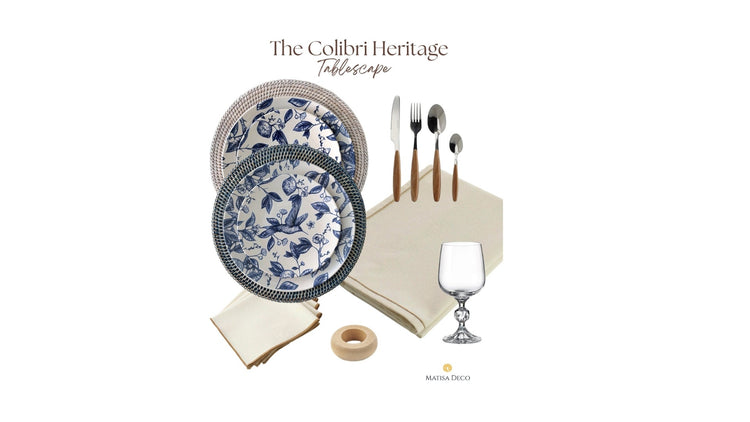 The Colibri Heritage Tablescape