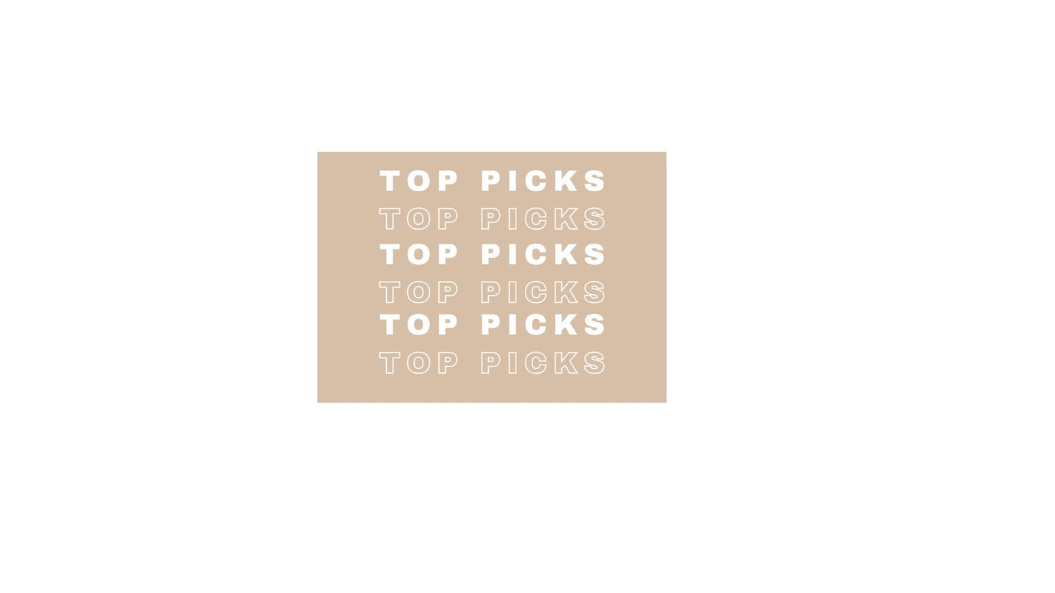 Top Picks
