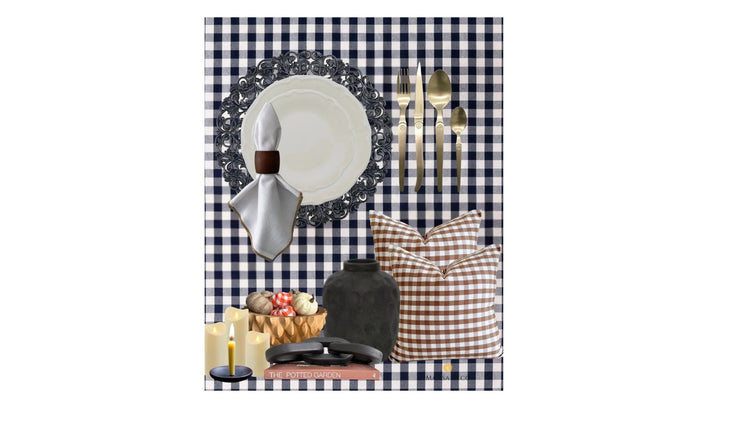 Halloween & Autumn Elegance Table Setting