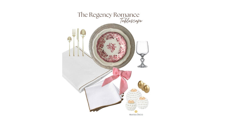 The Regency Romance Tablescape