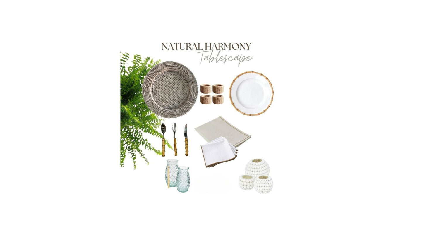 Natural Harmony Tablescape
