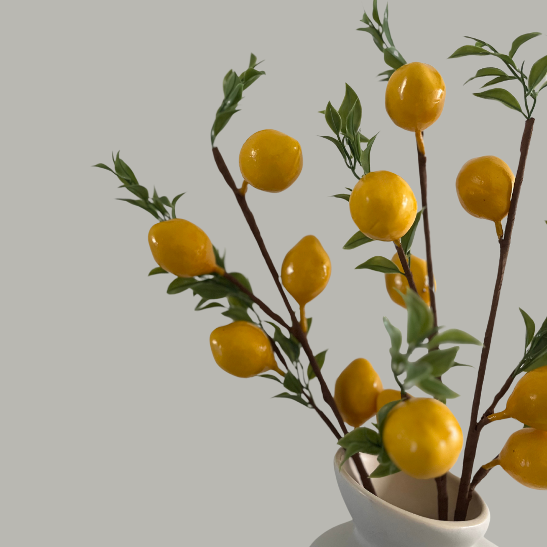 Faux Lemon Branch Bunch