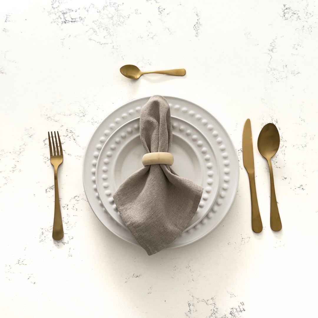 Yuli Wooden Napkin Ring, Set of 4