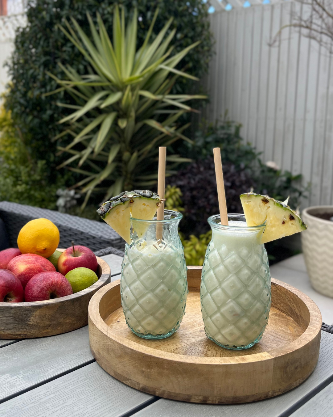 The Pineapple Glass - Blue, Pack of 6