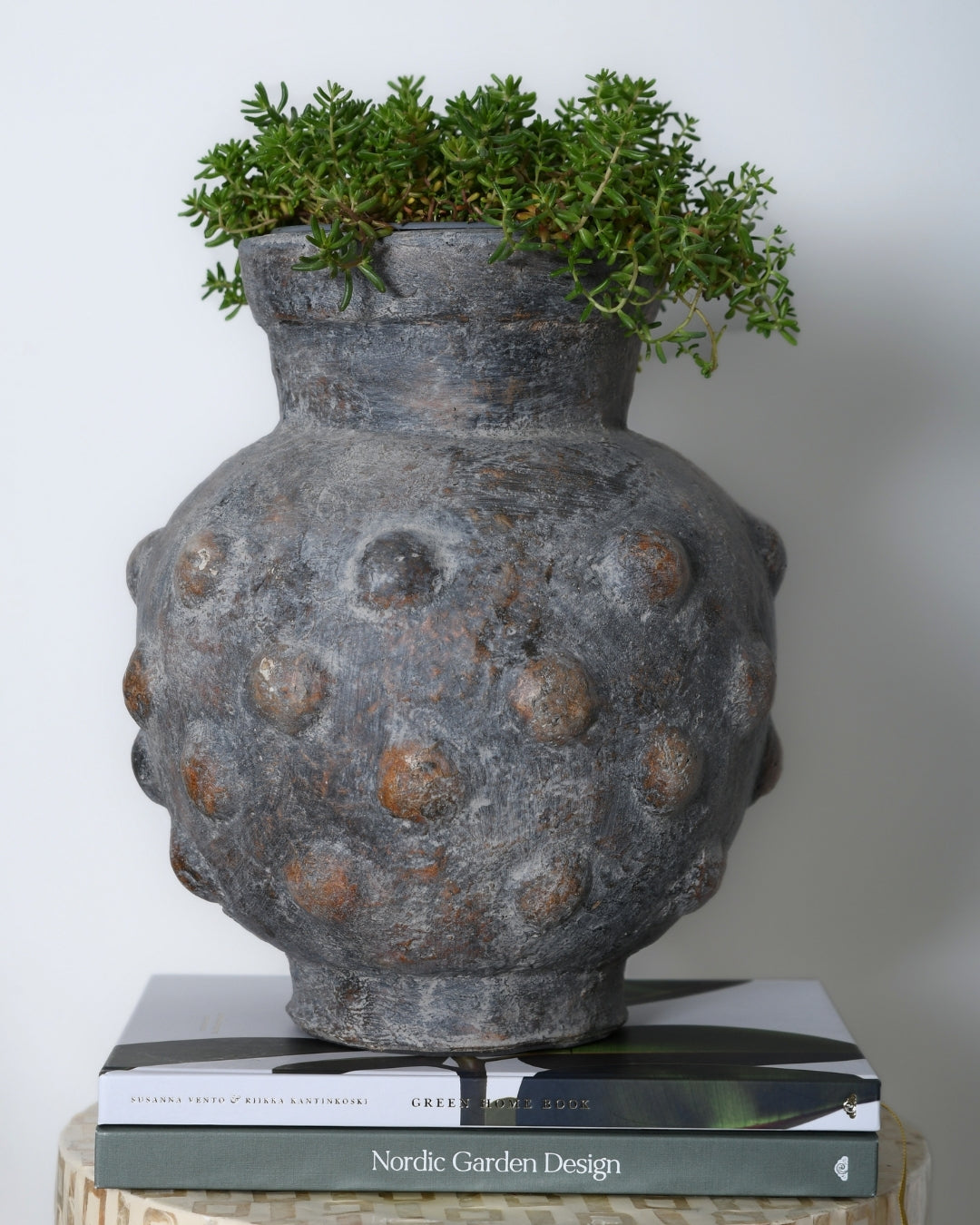 Shifa Waterproof Large Terracotta Vase (30cm) | Handcrafted Artisan Statement Pot (Indoor / Outdoor)