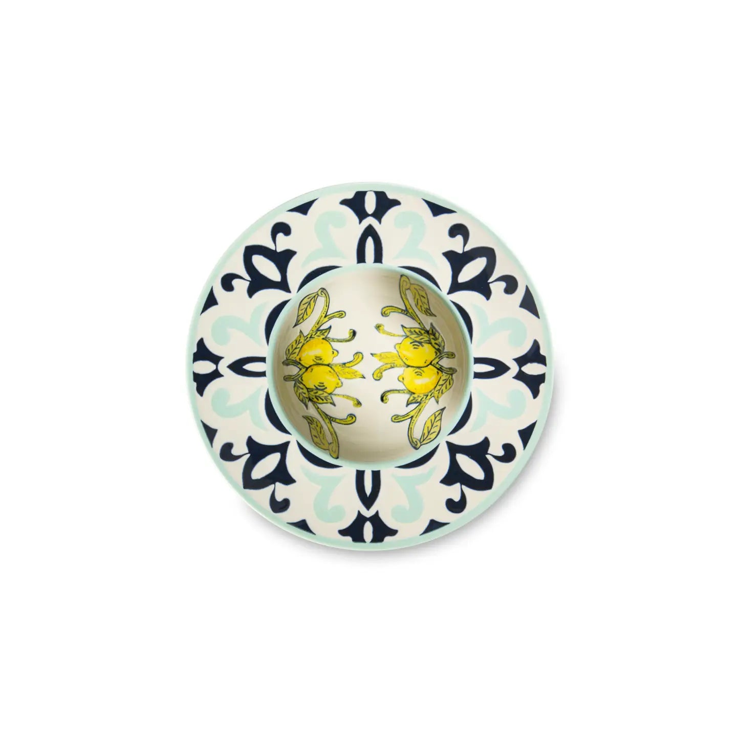 Amalfi Porcelain Pasta Plate/Bowl cm 30 - Set of 6