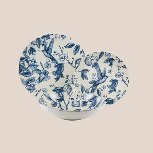 Colibri 12-Piece Ceramic Dinnerware Set – 4 Seats