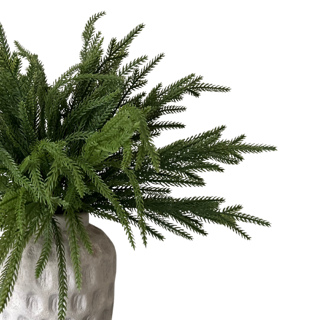 Faux Norfolk Pine Branches, Bunch