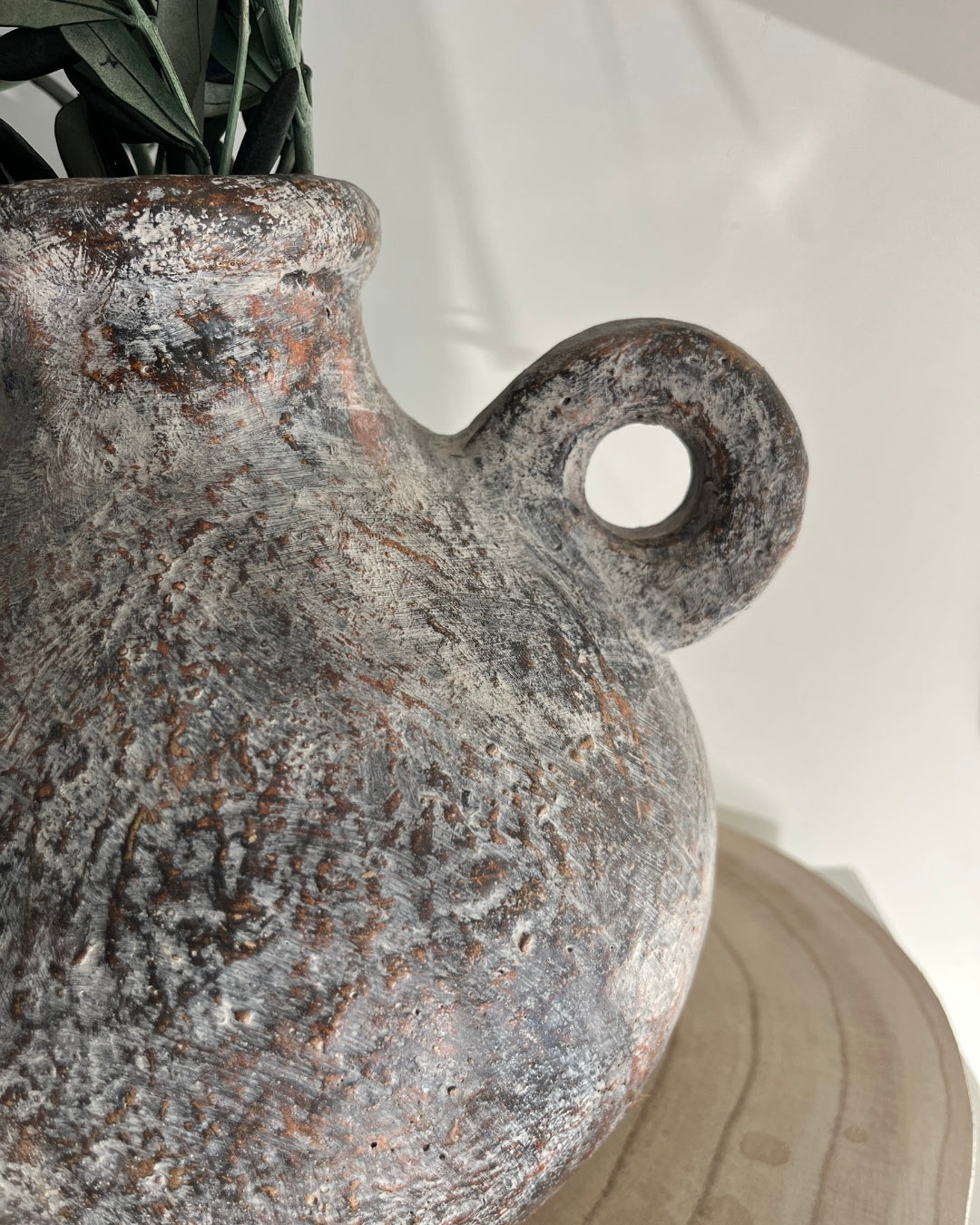 Tanvi Waterproof Terracotta Vase - Indoor & Outdoor