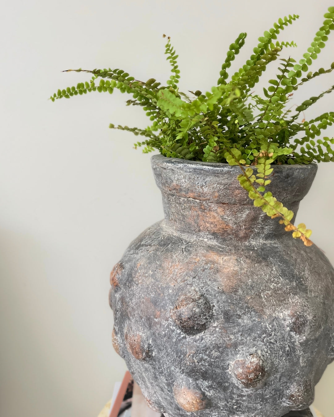 Shifa Waterproof Large Terracotta Vase (30cm) | Handcrafted Artisan Statement Pot (Indoor / Outdoor)