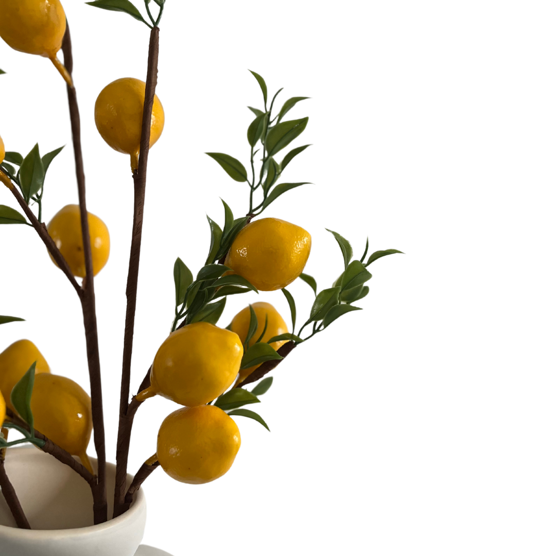 Faux Lemon Branch Bunch