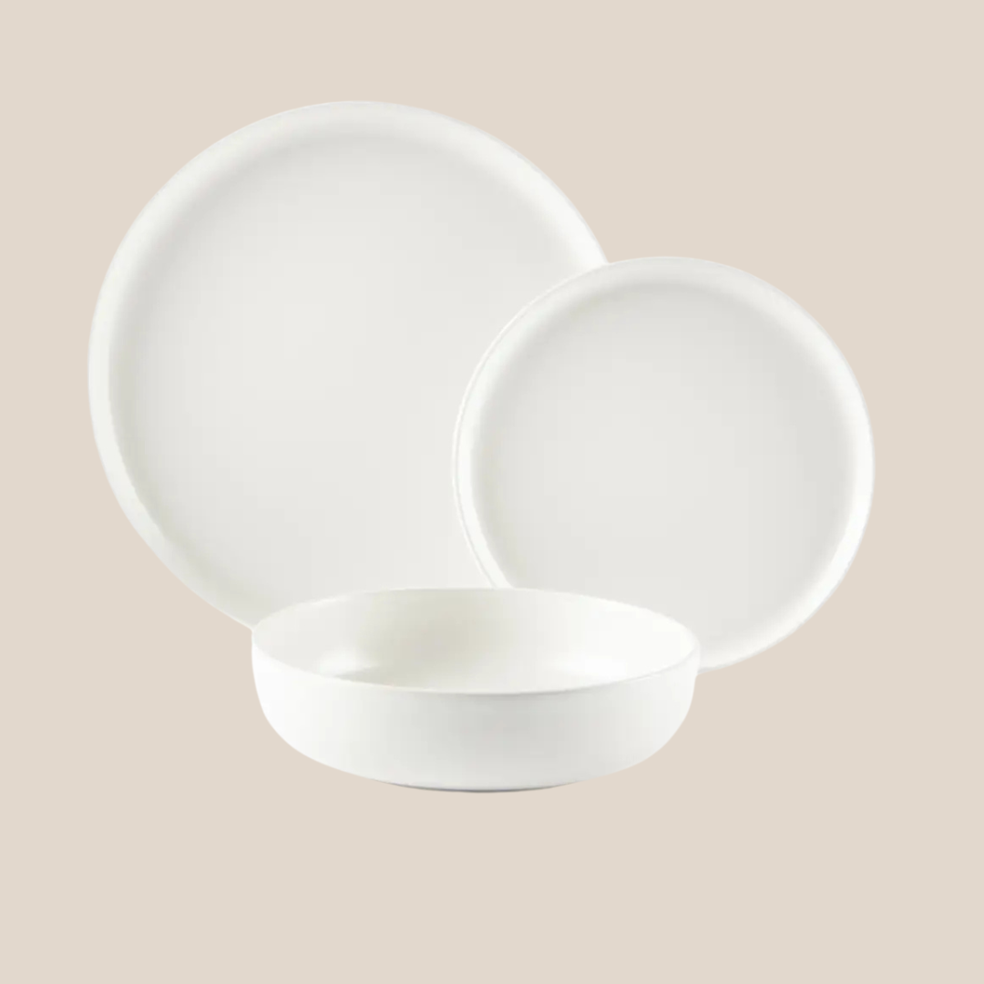 Nordic 12-Piece Ceramic Dinnerware Set – Service for 4
