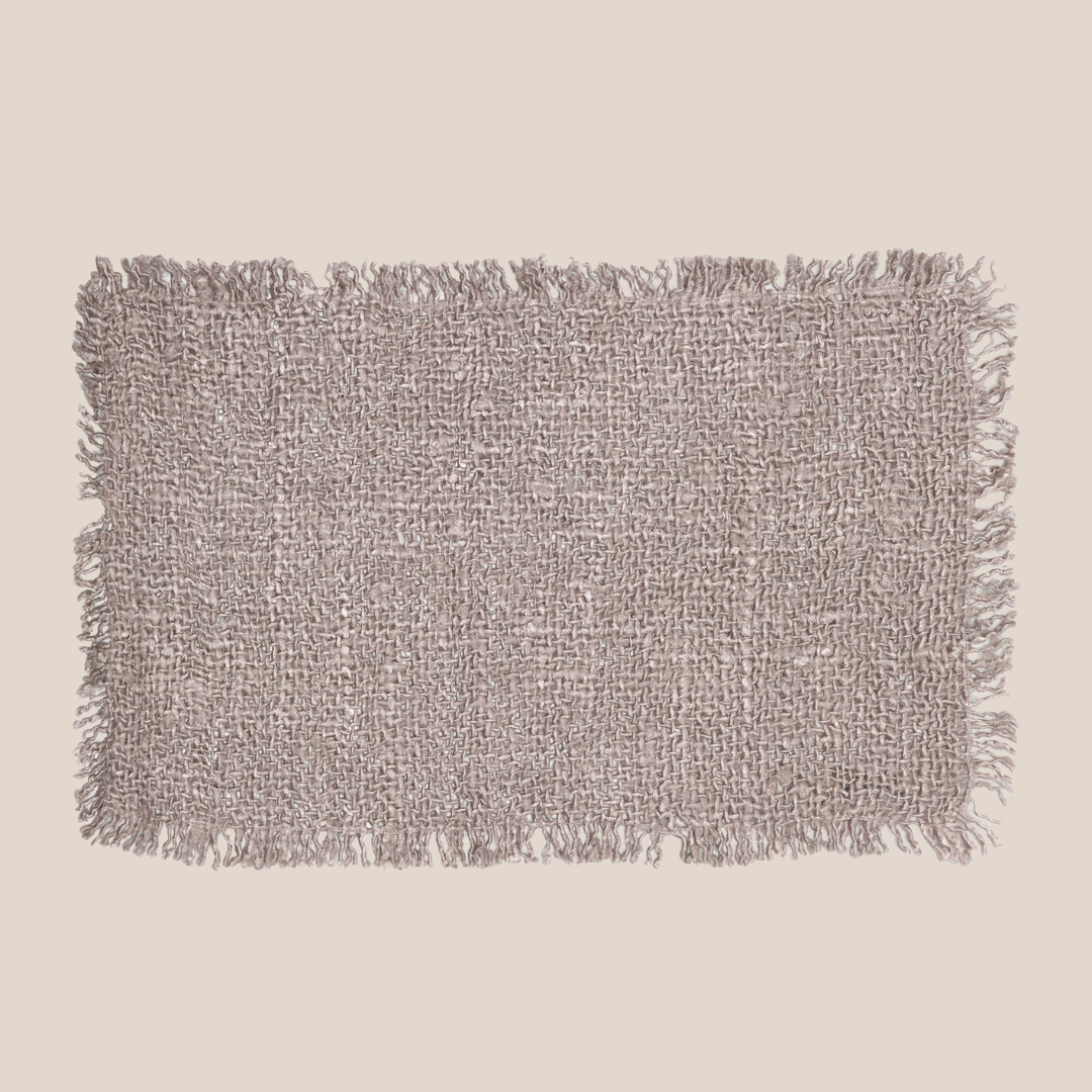 The Oh My Gee Placemat - Pearl Grey - Set of 4