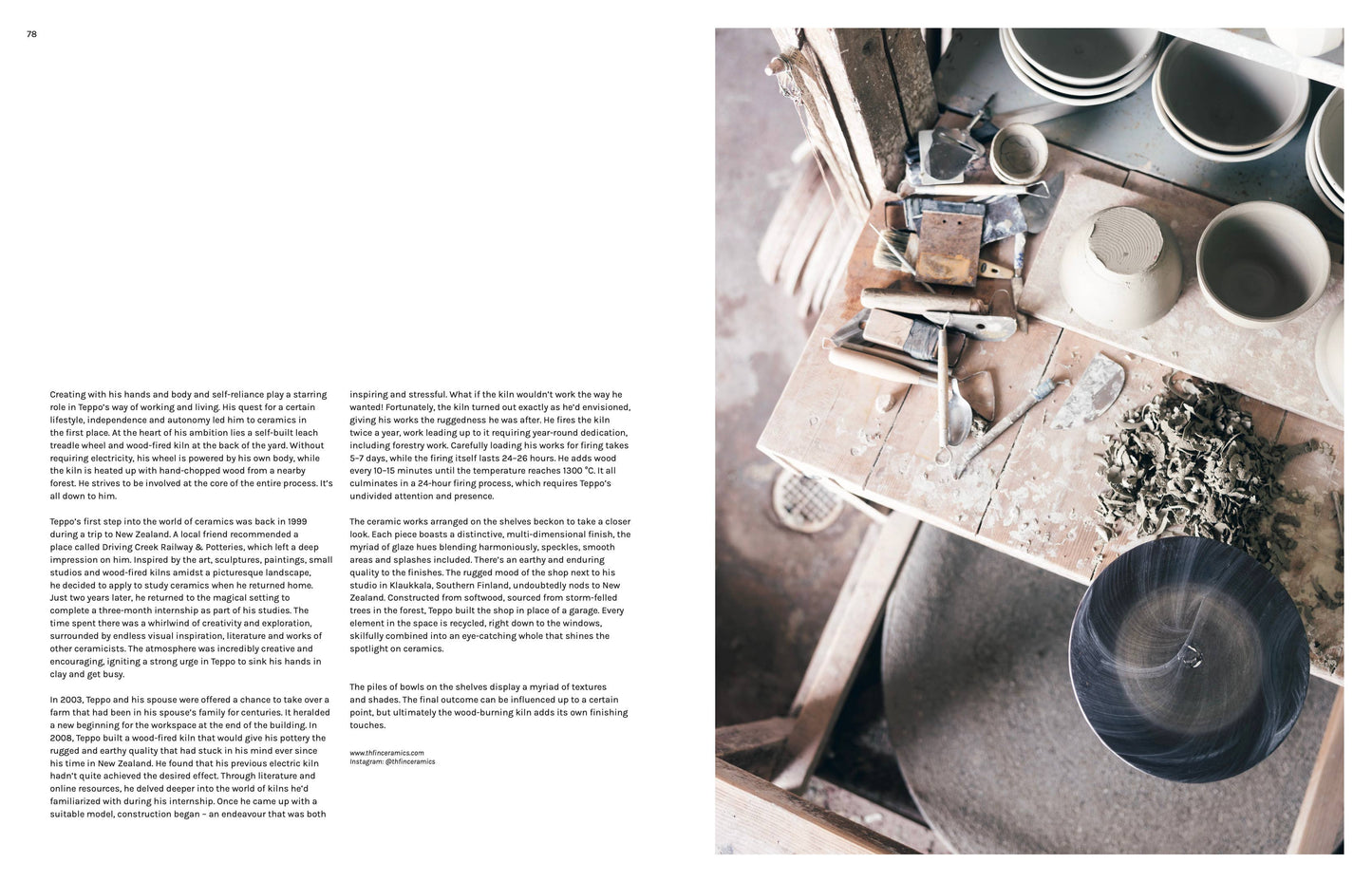 Table Book “CLAY – Journey with Nordic Clay”