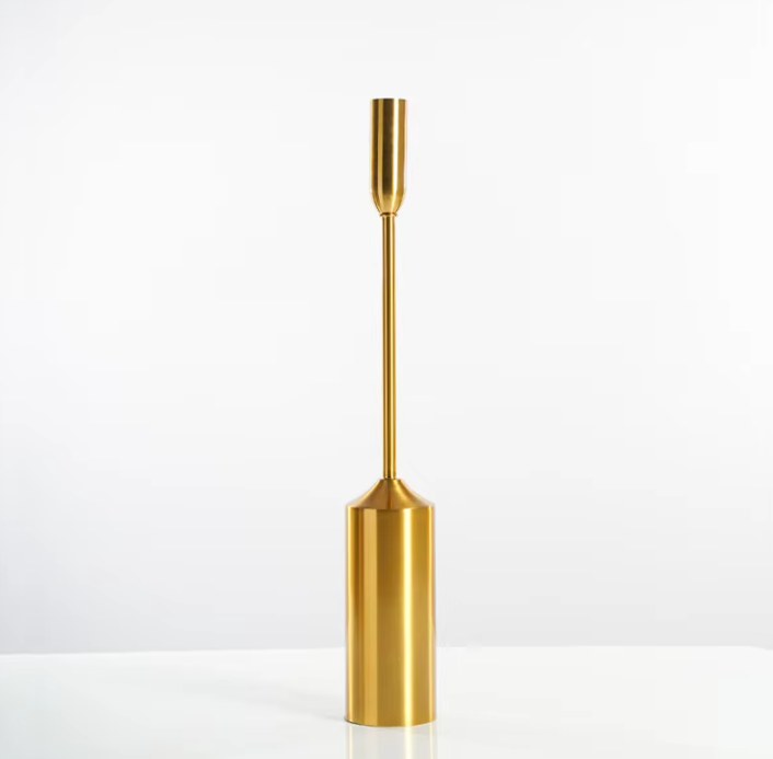 Brass Candlesticks, Set of 3