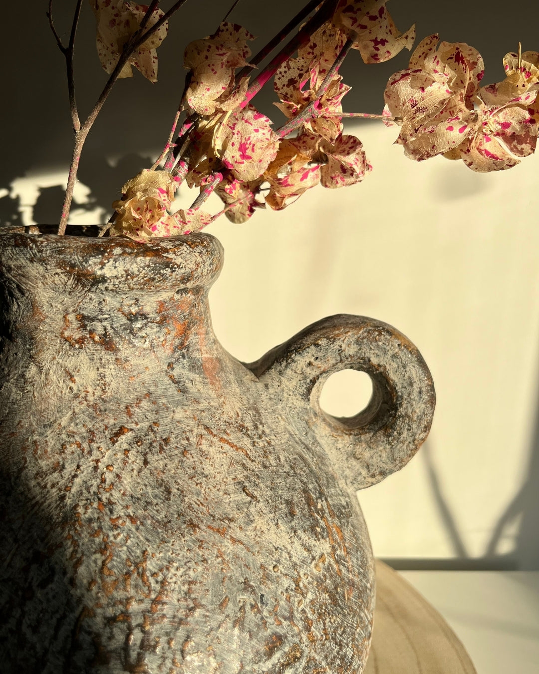 Tanvi Waterproof Terracotta Vase - Indoor & Outdoor