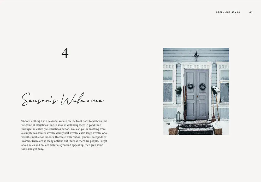 Table Book “Green Christmas”