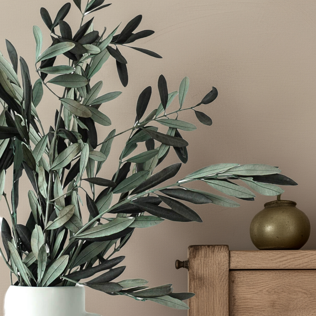 Olive Branches, Bunch. Preserved. Real greenery