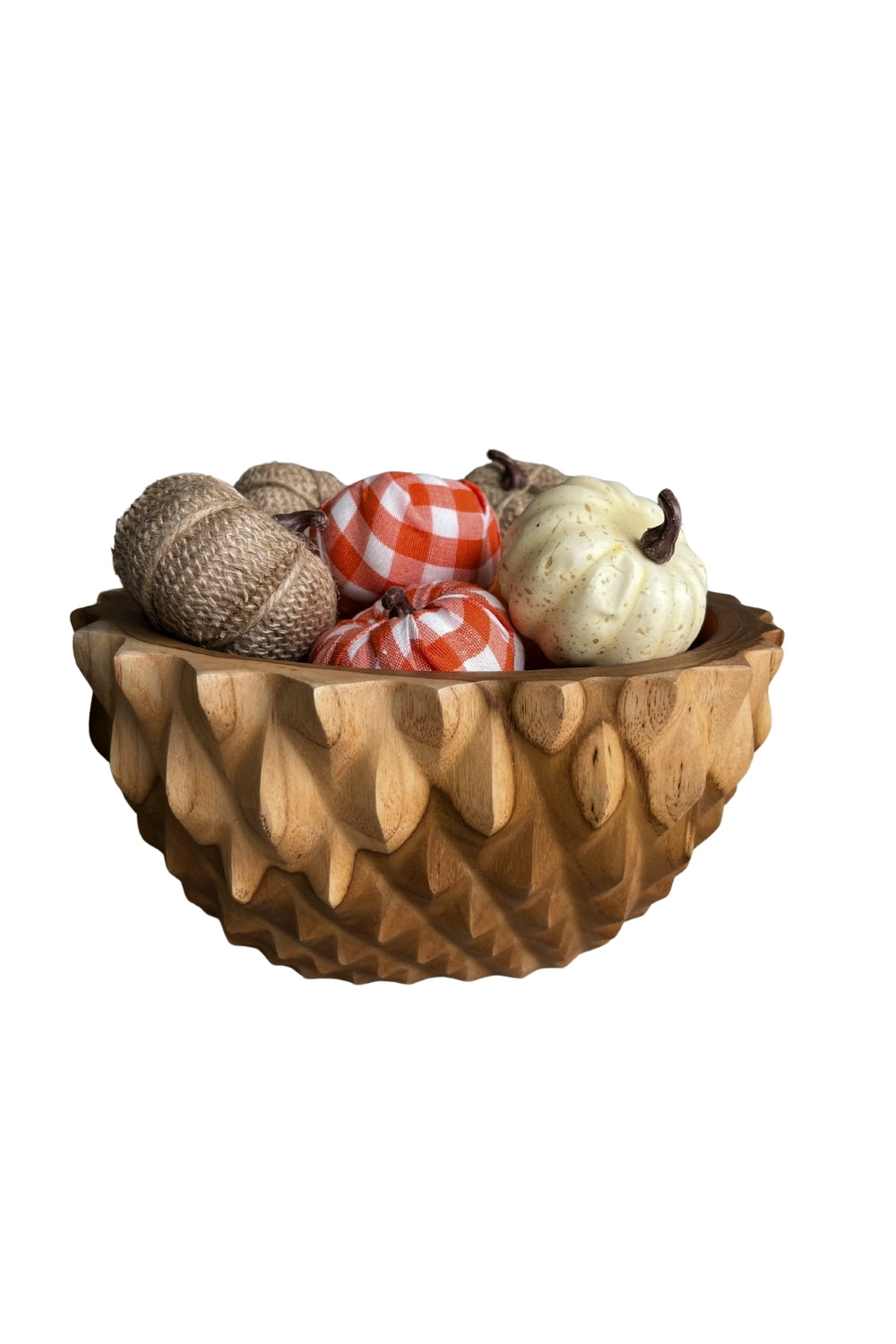 The Teak Root Durian Bowl - Natural (M) | Handcrafted Organic Statement Bowl
